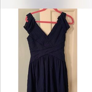 Minuet Petite Navy Midi Dress